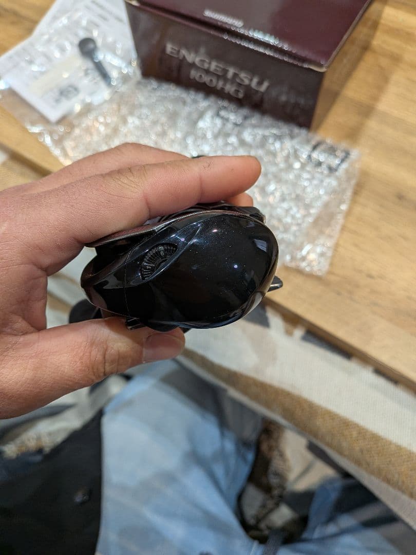 シマノ　タイラバリール　エンゲツ100HG 炎月ハイギア