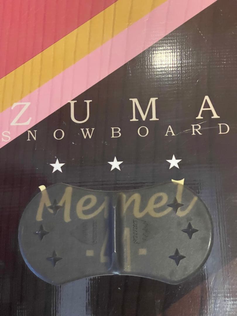 ZUMA BOARD Memel スノーボード 板　141㎝