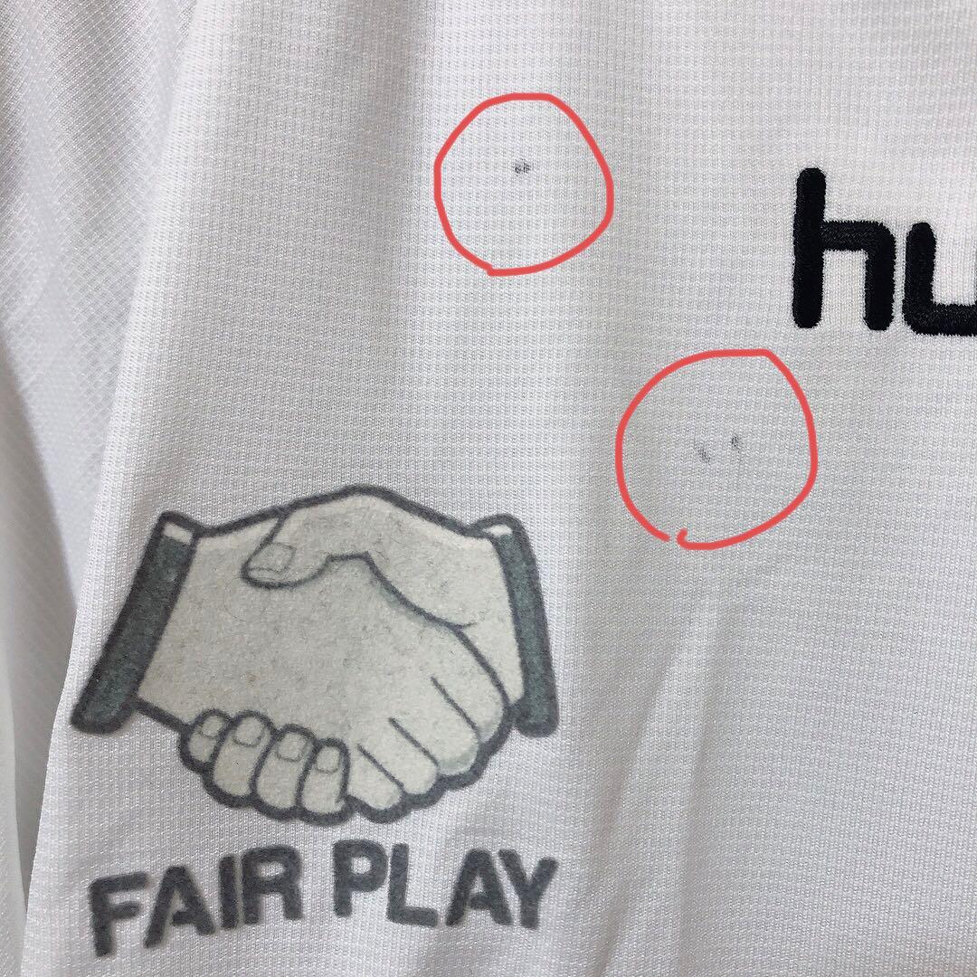 ALBIREX アルビレックス新潟 hummel サッカーシャツ 白