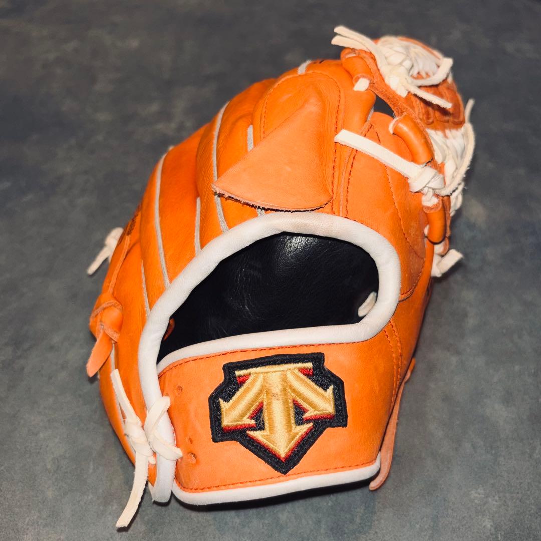 美品！日本製 デサント The Stadium 投手用 グラブ グローブ 本革