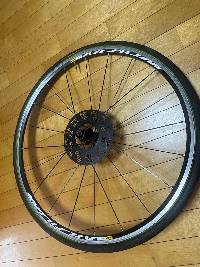 超特価！Mavic Aksium Race 前後セット フリーボディ タイヤ付