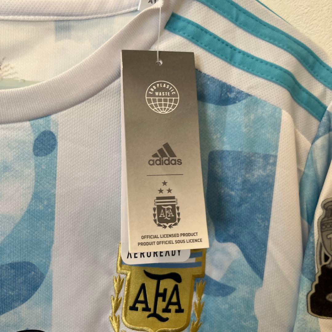 アルゼンチン代表ユニフォームadidas メッシ 10 L シャツ最終値下げ
