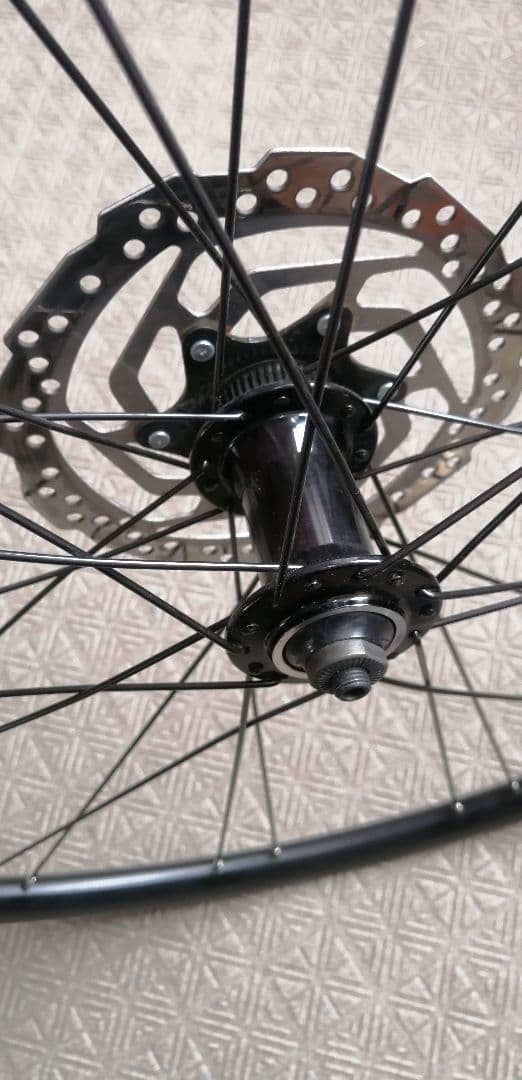 700cディスクホイール　MERIDA COMP 完成車取り外し ローター付属