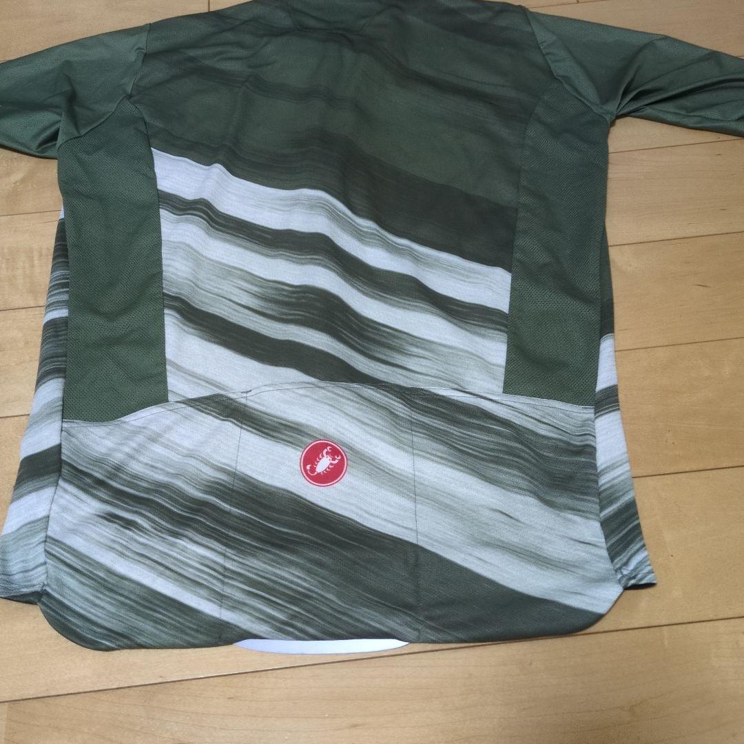 Castelli サイクルジャージ 半袖 オリーブグリーン