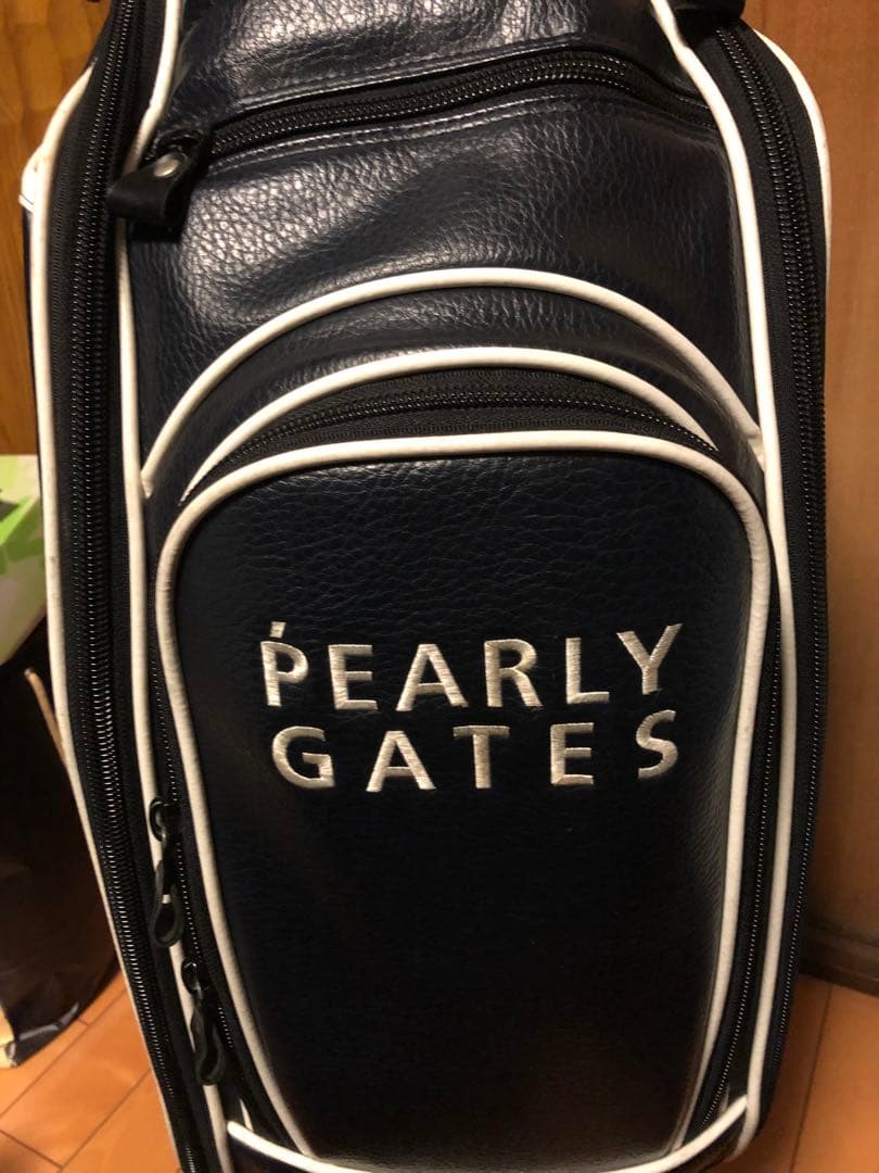 PEARLY GATES プロモデル　ゴルフバッグ ネイビー
