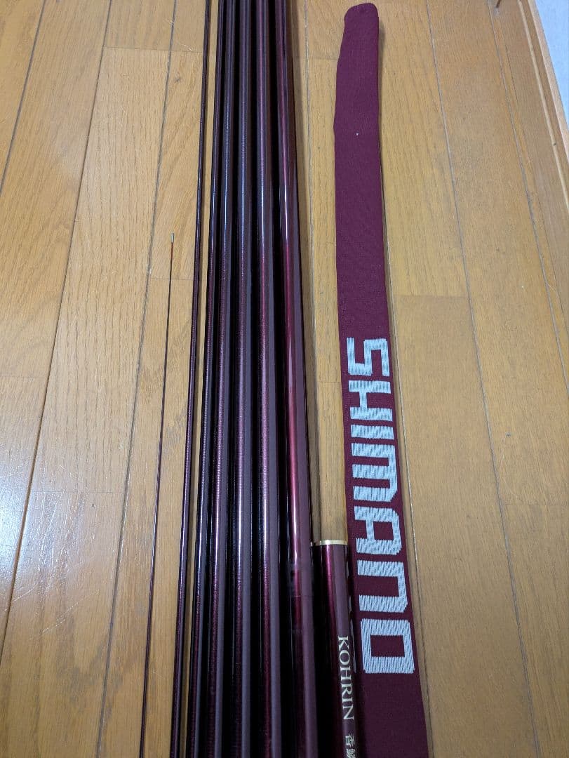 【値下げ】鮎竿 シマノ 香鱗 H2.5 85-90