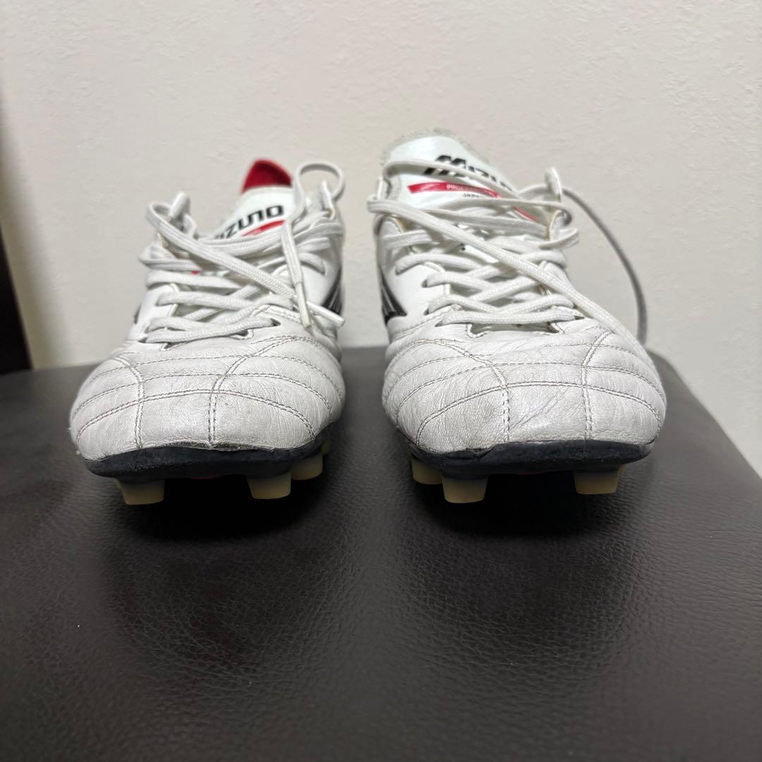 Mizuno Morelia II サッカーシューズ ホワイト/レッド