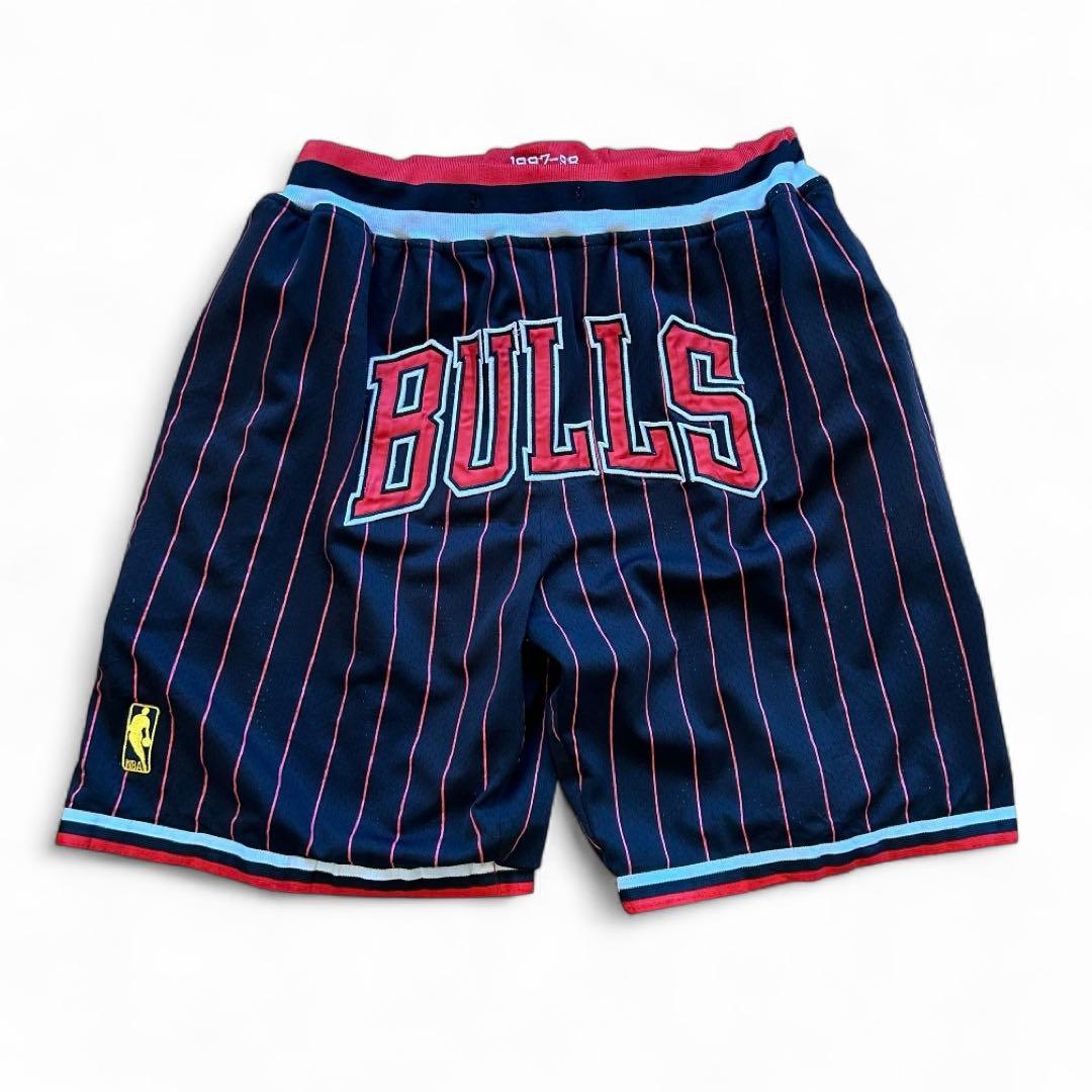 90sUSA製Just DonジャストドンNBAシカゴ・ブルズ　バスパン
