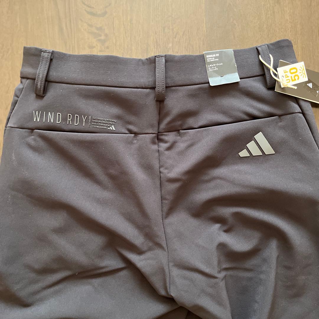 【新品未使用】adidas ロングパンツ 裏起毛 ウエスト76