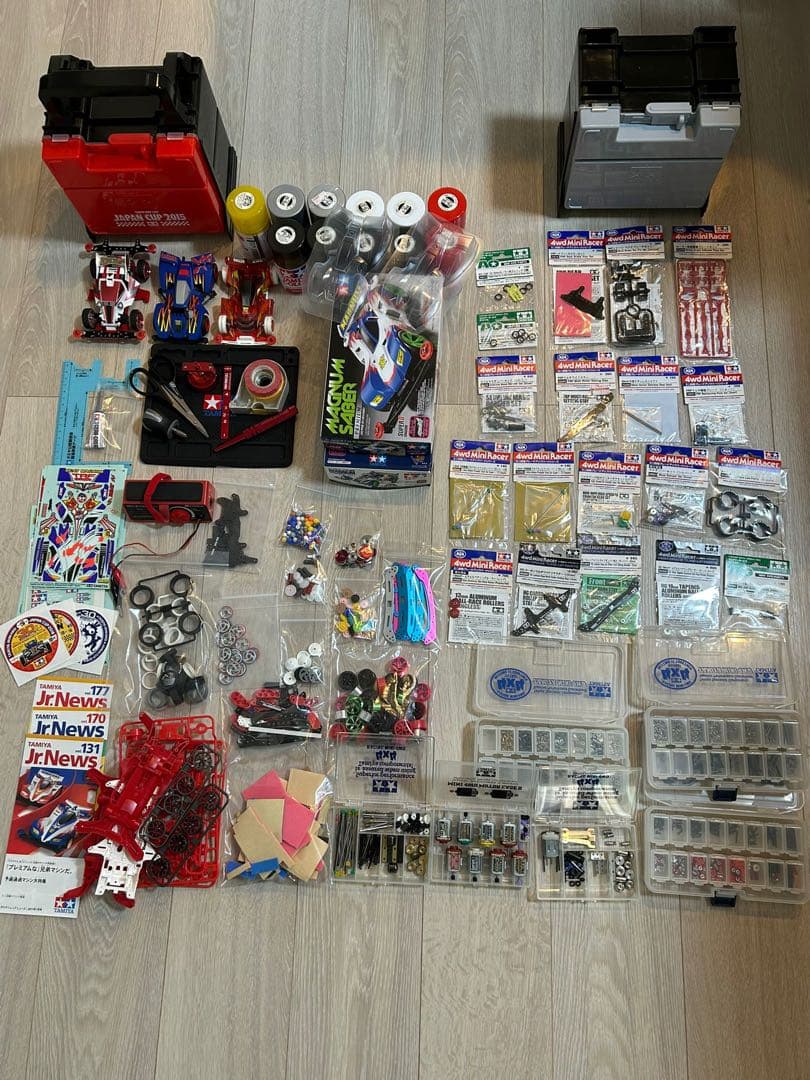 ミニ四駆　引退セット