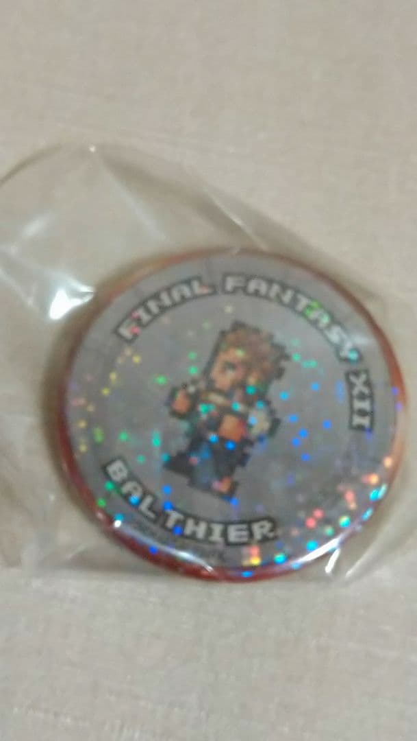 ファイナルファンタジー レコードキーパー』バルフレア ホログラム 缶バッジ