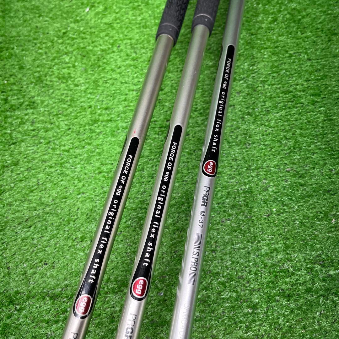 寶TIS-560 PRGR egg セットアイアン M37