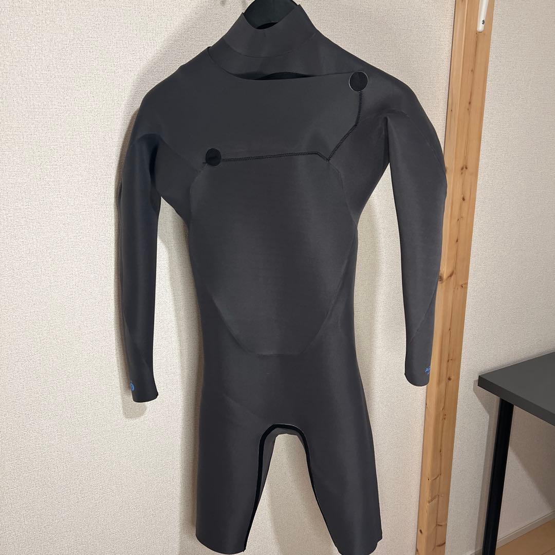 patagonia ブラック ロングスプリングウェットスーツ 2mm Ｓサイズ