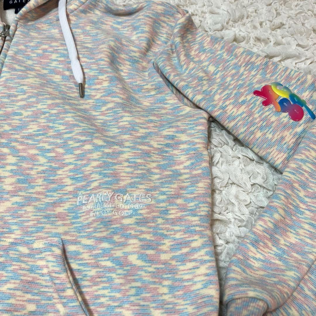 【限定品】PEARLY GATES35周年記念 スウェットパーカー ダブルジップ