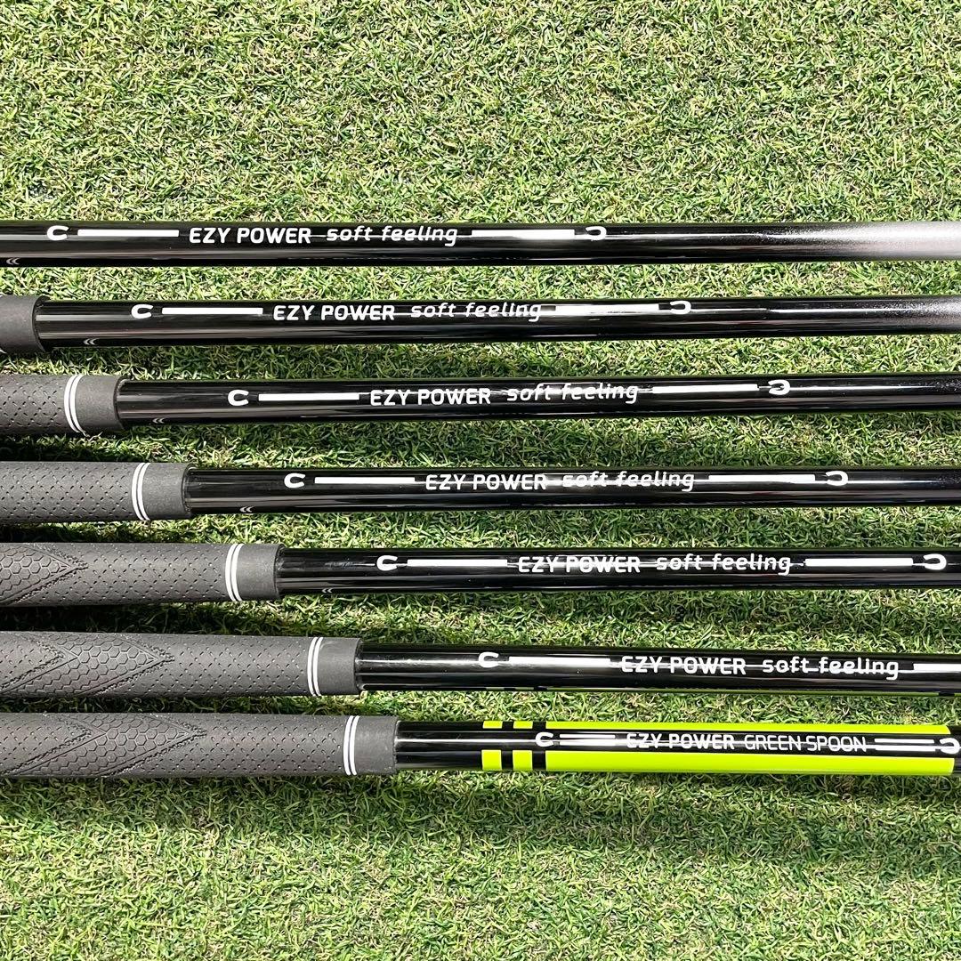 シニアゴルフ研究所 イージーパワー アイアンセット 7本 レディース R2 右