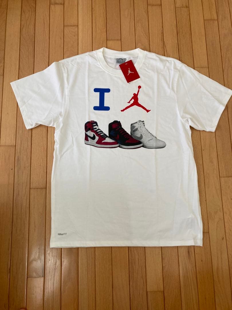 【vintage】I LOVE AJ1 グラフィック Tシャツ