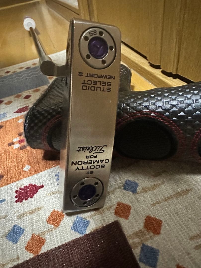 スコッティキャメロン　NEWPORT２　紫　パープル