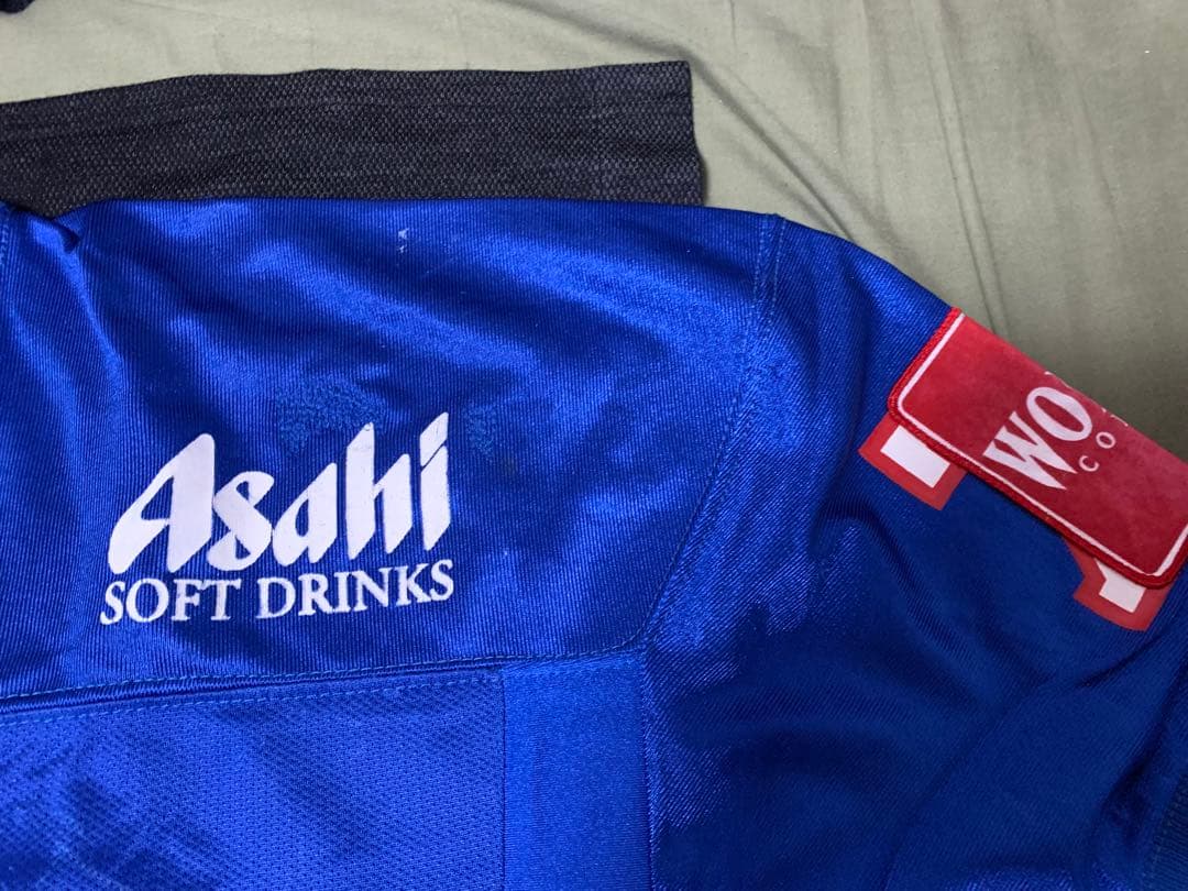 アメリカンフットボール　試合用ユニフォーム　アサヒ飲料チャレンジャーズ