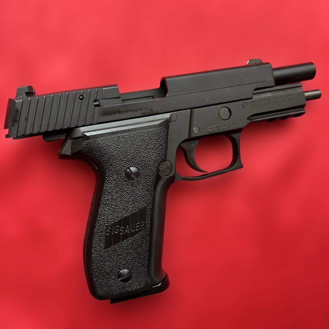 タナカ　SIG SAUER P226レイル　HW 訳ありガスブローバックガン