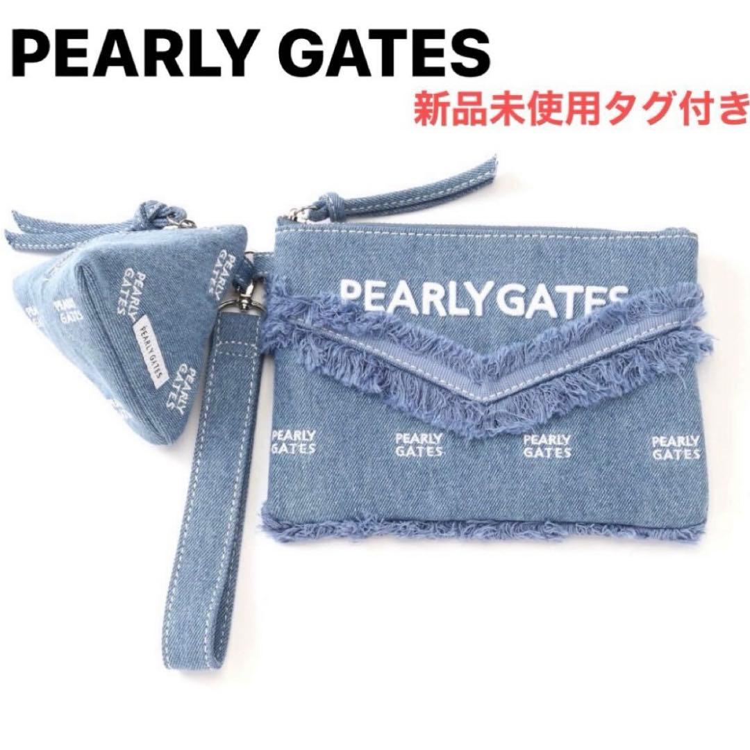 PEARLYGATES パーリーゲイツ ライト デニム マルチポーチ ゴルフ