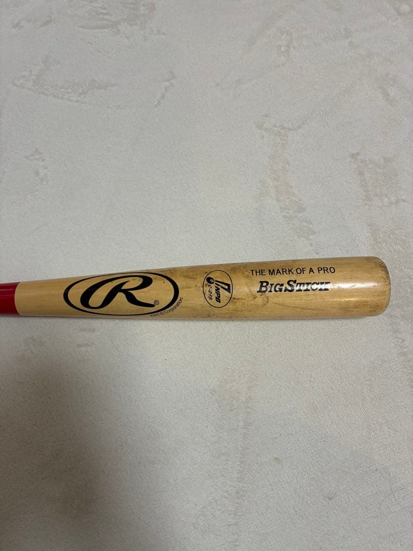 NPB仕様　Rawlings 木製硬式バット