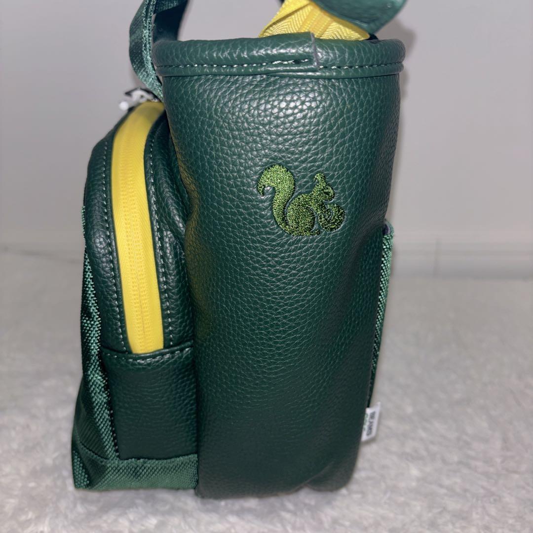 【美品】BEAMS GOLF ダークグリーン カートバッグ