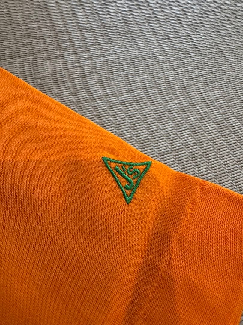 J's JUMBO ジャンボ尾崎 ゴルフ ポロシャツ 刺繍　オレンジサイズLL
