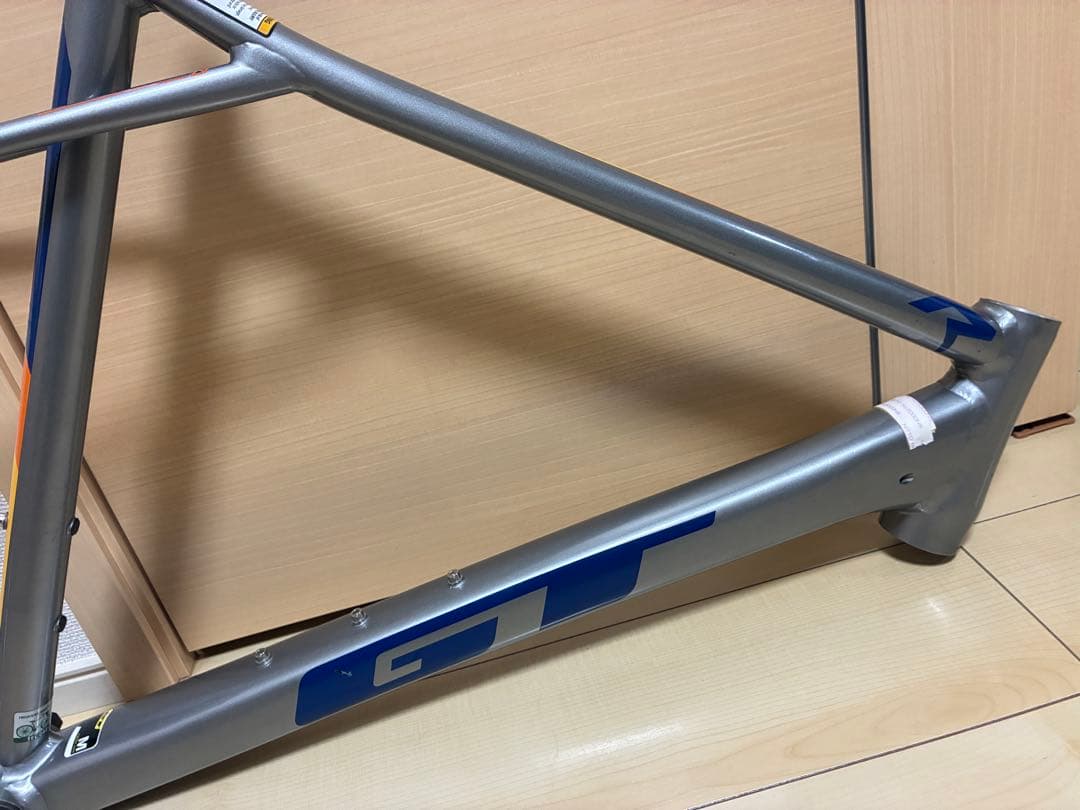 GT ロードバイクフレーム ガンメタル