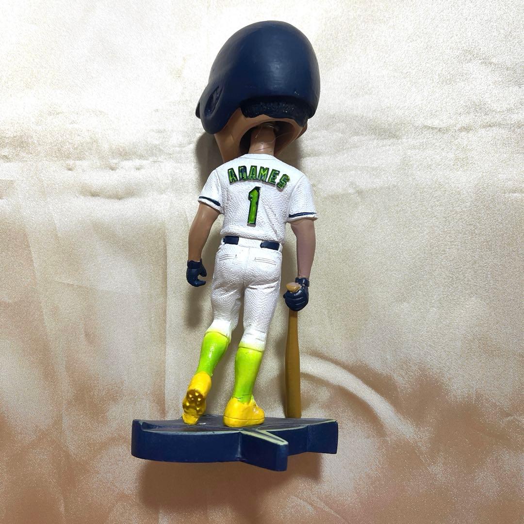 MLB ウィリー・アダメス ボブルヘッド タンパベイ・レイズ 現地で頂きました。