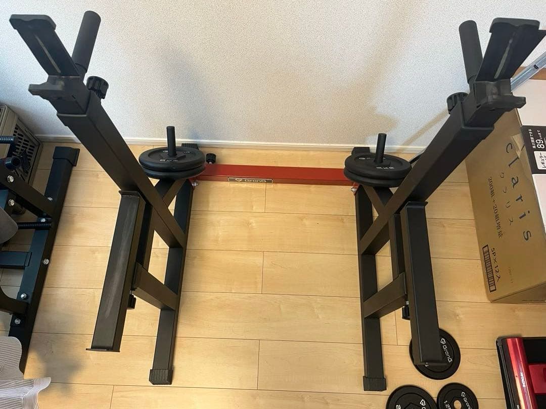 トレーニングベンチ ブラック