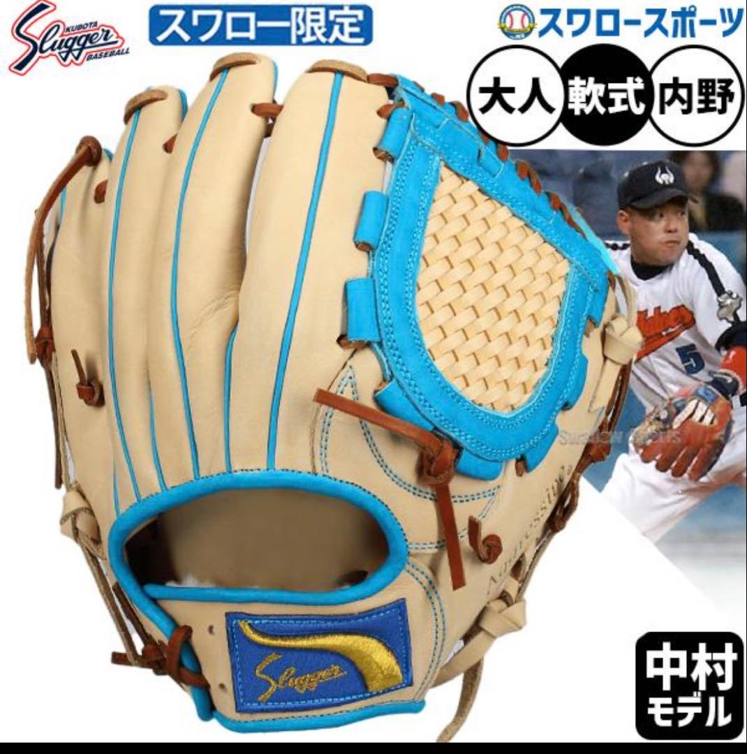 スラッガー軟式用グローブ　中村紀洋モデル