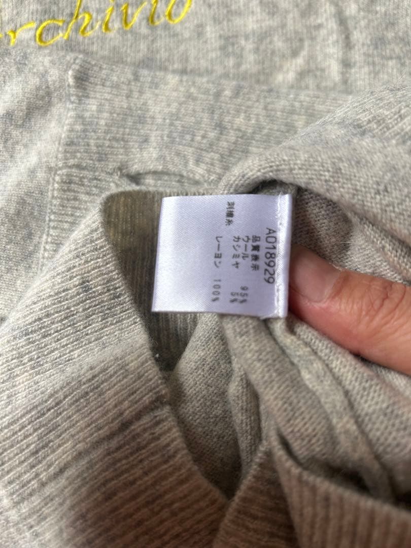 美品　アルチビオ　archivio ゴルフセーター　ゴルフトップス　ゴルフニット