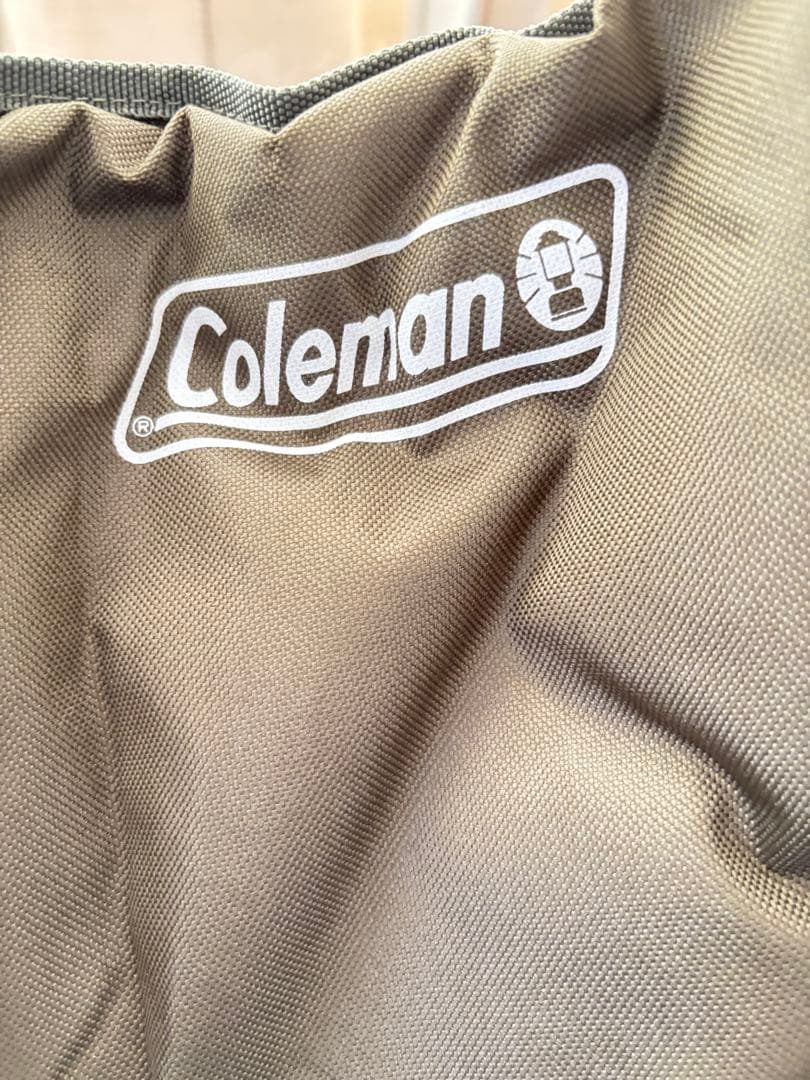 Coleman 収納袋付き　 二人掛けチェア オリーブグリーン