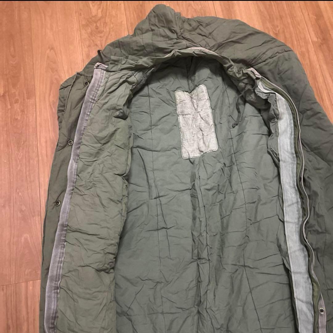 米軍　実物　SLEEPING BAG スリーピングバッグ　ODグリーン　②
