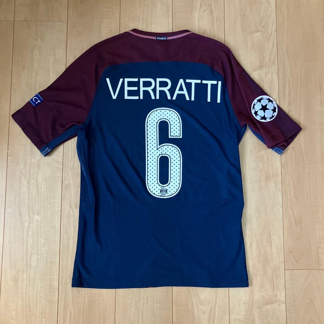 かしわもち様 NIKE パリ・サンジェルマン2017ユニ VERRATTI #6