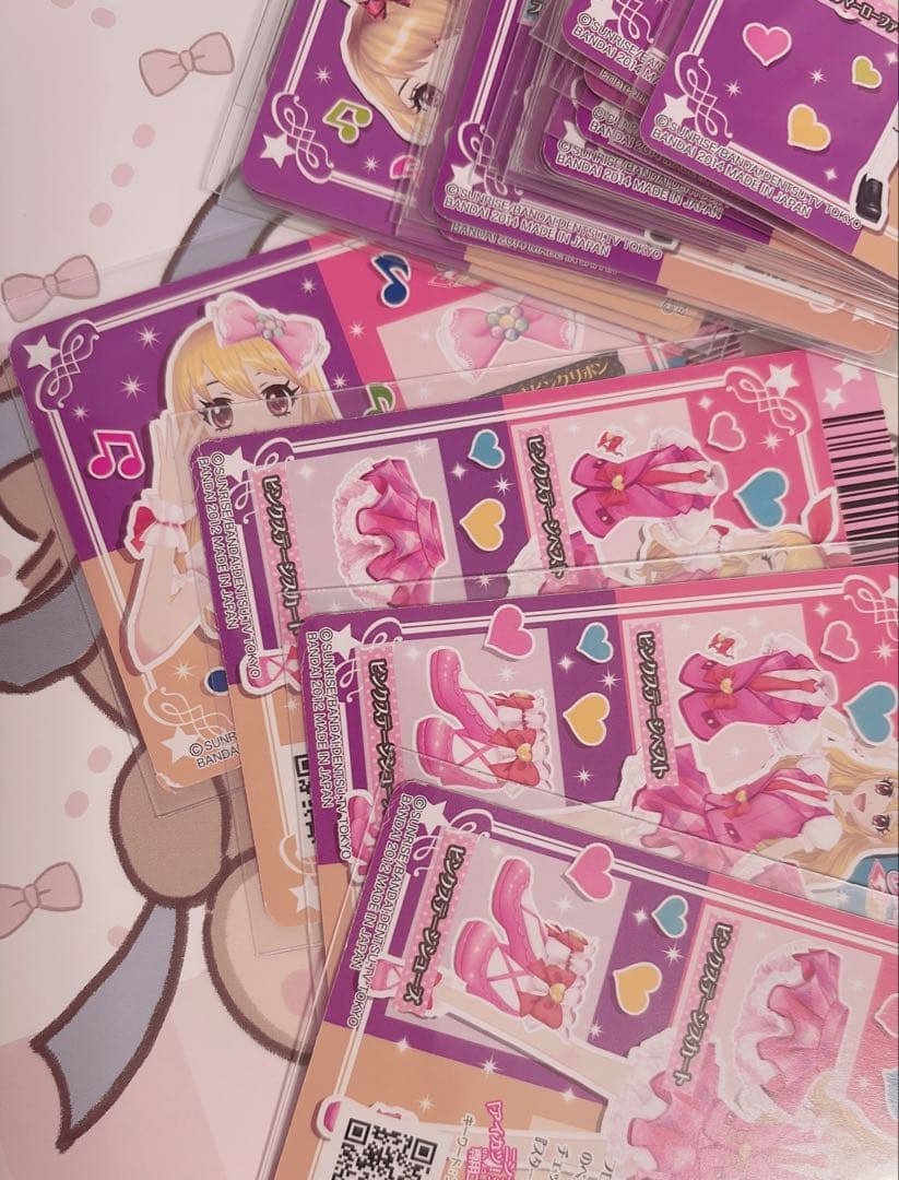 アイカツ カードセット 星宮いちご　入学セット　他　まとめ売り