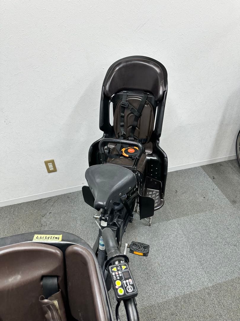3人乗り電動自転車　ブリヂストンアンジェリーノ 子供乗せシート付きお買い得品
