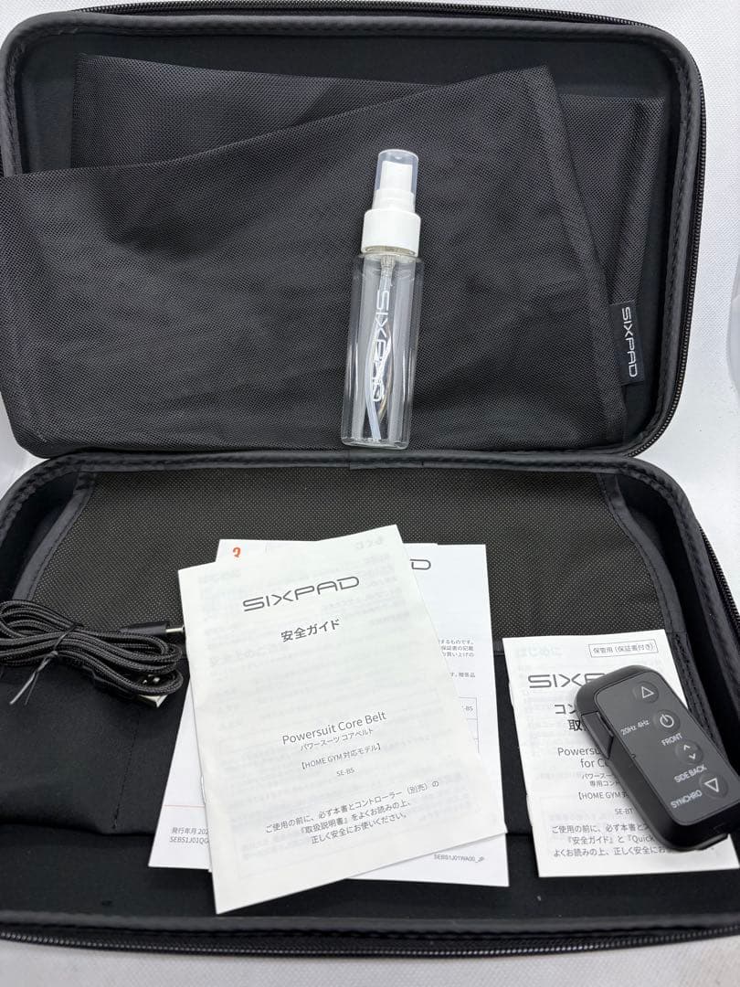 【三連休特別価格】【美品】SIXPAD パワースーツ コアベルト M