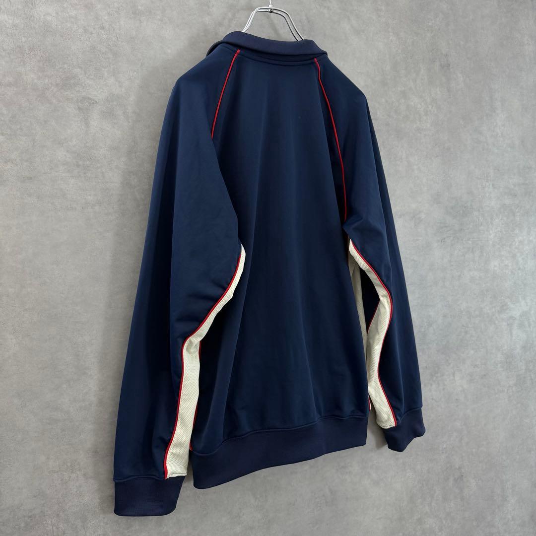 00s OLD NIKE ナイキ トラックジャケット L相当 ネイビー×ホワイト