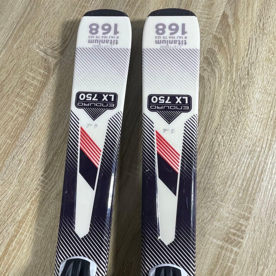 【極美品】SALOMON（サロモン）168cmケース付きスキー板 スキーセット