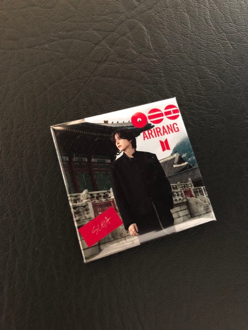 BTS ファブリッククッションカバー　45×45 ユンギ　SUGA
