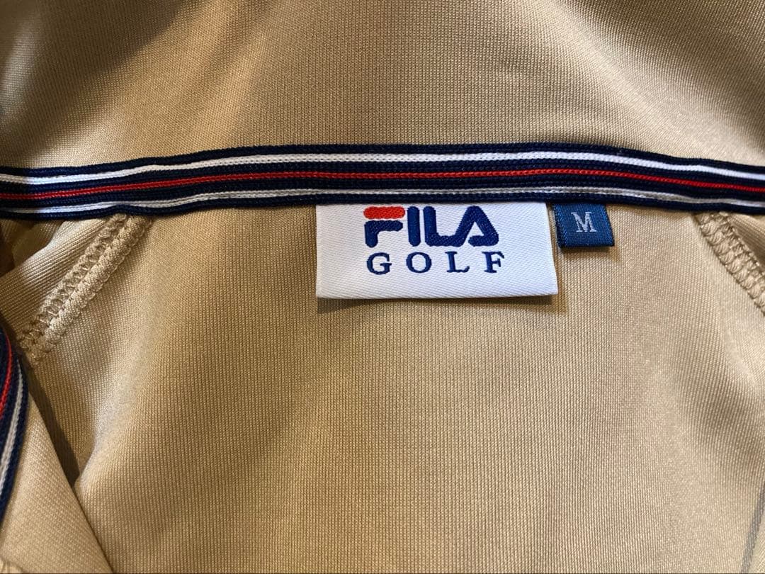 FILA ジップアップウェア ベージュ　レディース