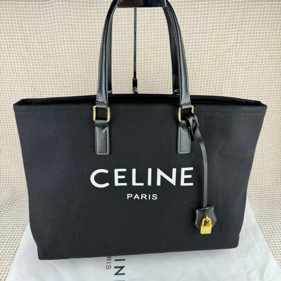 セリーヌ ノベルティ ホリゾンタルカバ キャンバス トートバッグ