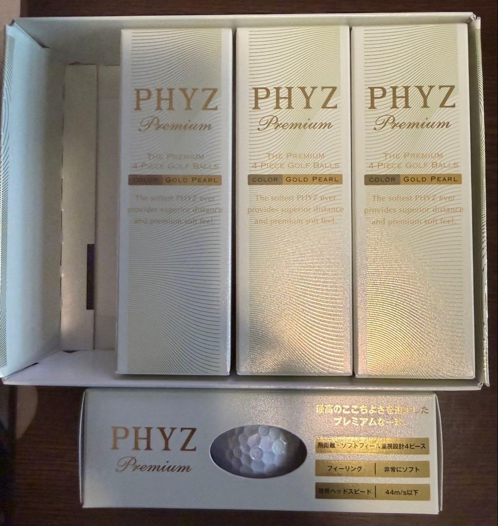 PHYZ Premium ゴルフボール 5ダース