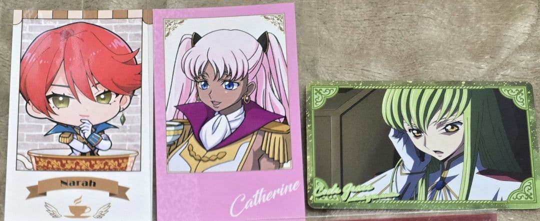 コードギアス　反逆のルルーシュ　缶バッジ3箱(2点欠)