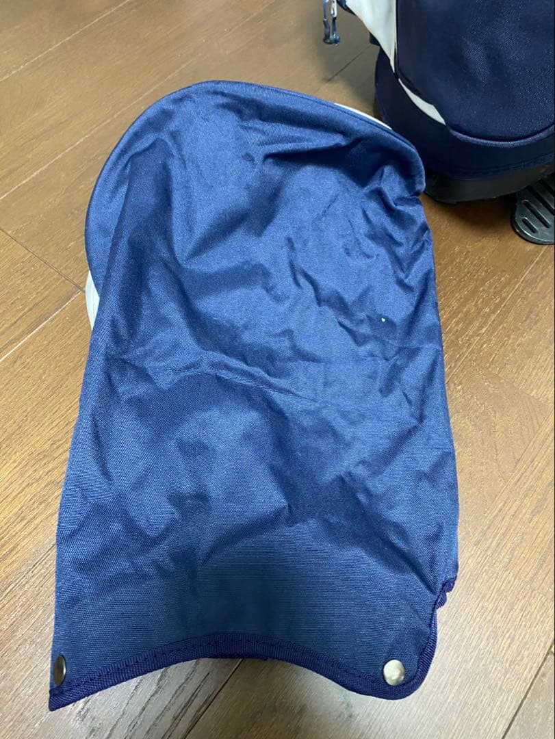 BEAMS GOLF スタンド付きキャディバッグ ネイビー