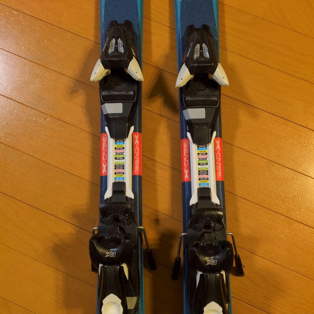 Atomic XJR 120cm スキーセット 青 ブーツ 21-21.5cm