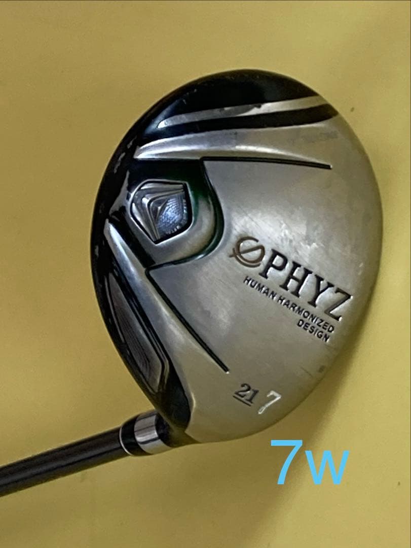 ブリヂストン PHYZのフェアウェイウッド4W.7W（1本のみの購入も可能です）