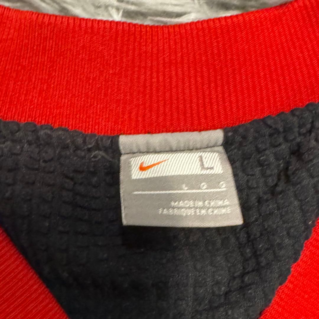 00s NIKE ウインドブレーカー ブラック グレー L