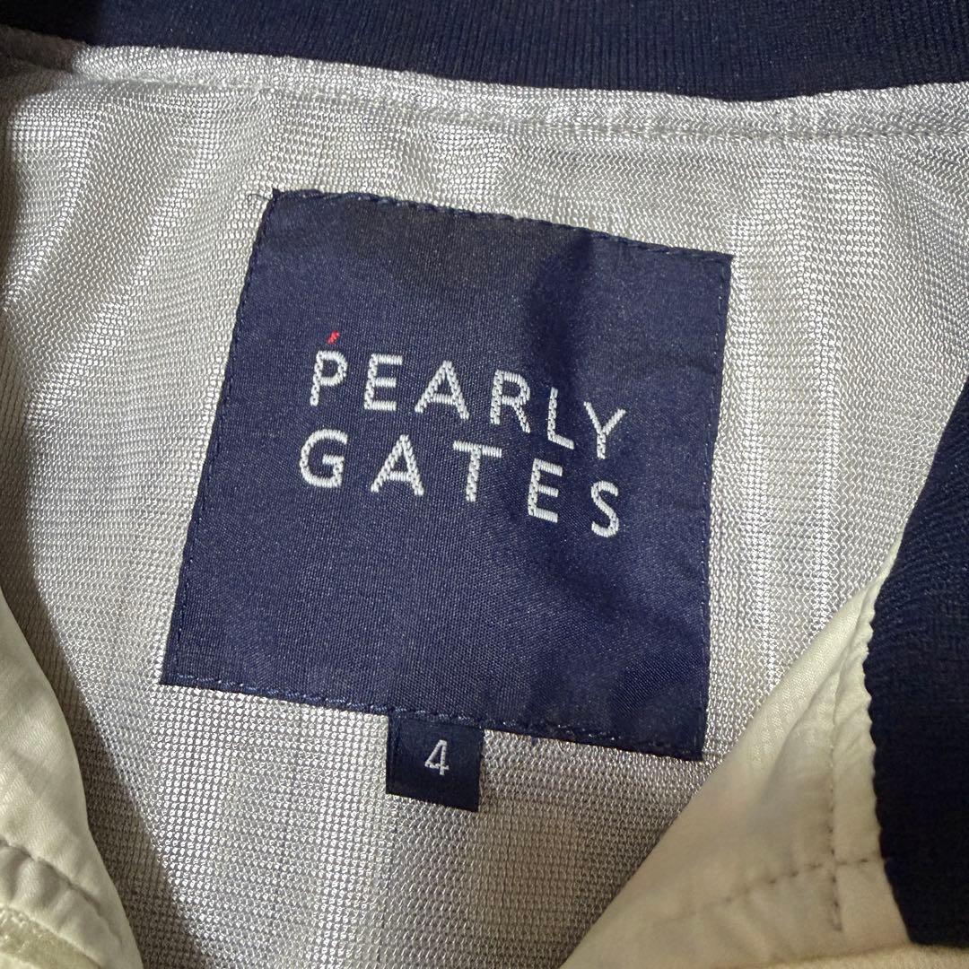 【美品】PEARLY GATES ナイロンジャケット 89ロゴ ゴルフ 4